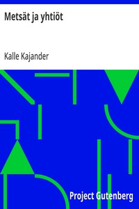 Cover of Metsät ja yhtiöt