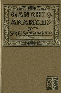 Cover of Gandhi and Anarchy