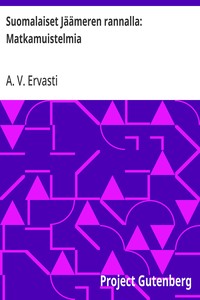 Cover of Suomalaiset Jäämeren rannalla: Matkamuistelmia