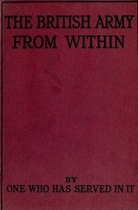 Cover of The British Army from Within