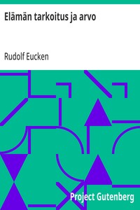Cover of Elämän tarkoitus ja arvo