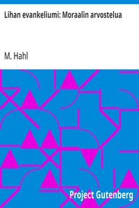 Cover of Lihan evankeliumi: Moraalin arvostelua