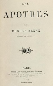 Cover of Les apôtres