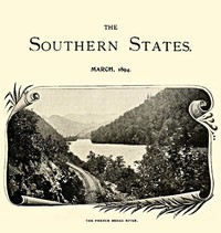Cover of The Southern States, March, 1894 An illustrated monthly magazine devoted to the South