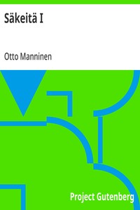 Cover of Säkeitä I