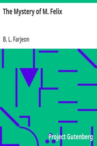 Cover of The Mystery of M. Felix