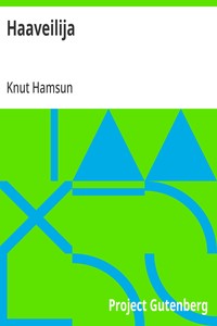 Cover of Haaveilija