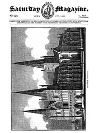 Cover of The Saturday Magazine, No. 66, July 1833