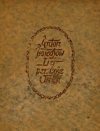 Cover of Der persische Orden und andere Grotesken