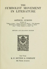 Cover of The Symbolist Movement in Literature