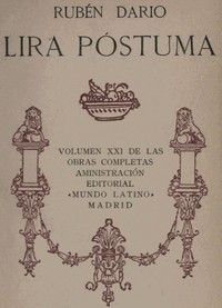 Cover of Lira Póstuma Obras Completas Vol. XXI