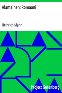 Cover of Alamainen: Romaani