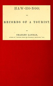 Cover of Haw-Ho-Noo; Or, Records of a Tourist