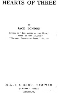 Cover of Hearts of three