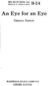 Cover of An eye for an eye