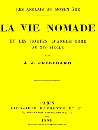 Cover of La vie nomade et les routes d'Angleterre au 14e siècle