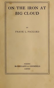 Cover of On the Iron at Big Cloud