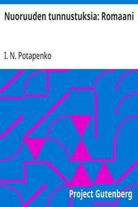 Cover of Nuoruuden tunnustuksia: Romaani