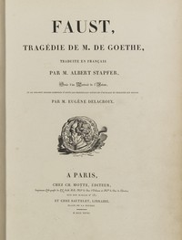 Cover of Faust [première partie]