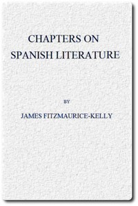 Cover of Chapters on Spanish Literature