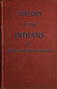 Cover of History of the Indians, of North and South America