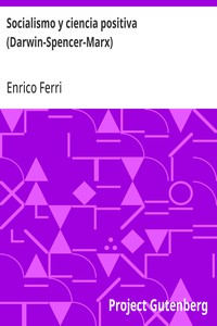 Cover of Socialismo y ciencia positiva (Darwin-Spencer-Marx)