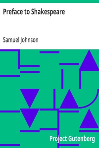 Cover of Preface to Shakespeare