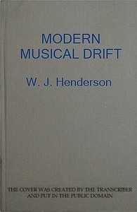 Cover of Modern Musical Drift