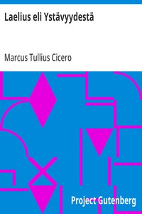 Cover of Laelius eli Ystävyydestä
