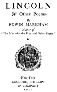 Cover of Lincoln & other poems