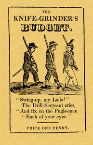 Cover of The knife-grinder's budget of pictures & poetry, for boys and girls