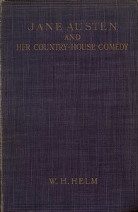 Cover of Jane Austen and Her Country-house Comedy