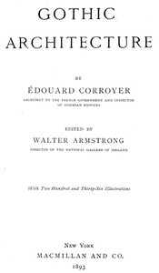 Cover of Gothic Architecture