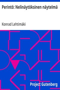 Cover of Perintö: Nelinäytöksinen näytelmä