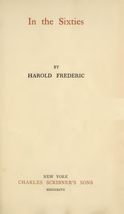 Cover of In the Sixties
