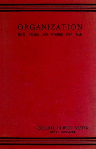 Cover of Organization: How Armies are Formed for War