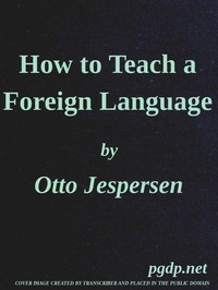 Cover of How to teach a foreign language