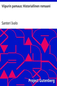 Cover of Viipurin pamaus: Historiallinen romaani