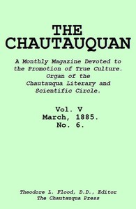 Cover of The Chautauquan, Vol. 05, March 1885