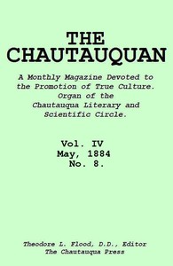 Cover of The Chautauquan, Vol. 04, May 1884, No. 8