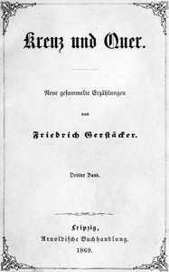 Cover of Kreuz und Quer, Dritter Band Neue gesammelte Erzählungen