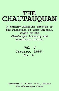 Cover of The Chautauquan, Vol. 05, January 1885, No. 4