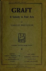Cover of Graft: A Comedy in Four Acts