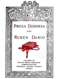 Cover of Prosa Dispersa Obras Completas Vol. XX