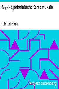 Cover of Mykkä paholainen: Kertomuksia