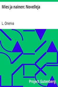 Cover of Mies ja nainen: Novelleja