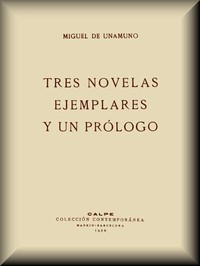 Cover of Tres novelas ejemplares y un prólogo