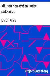 Cover of Kiljusen herrasväen uudet seikkailut