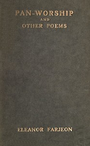 Cover of Pan-Worship, and Other Poems