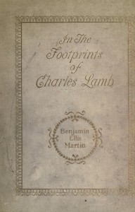 Cover of In the Footprints of Charles Lamb